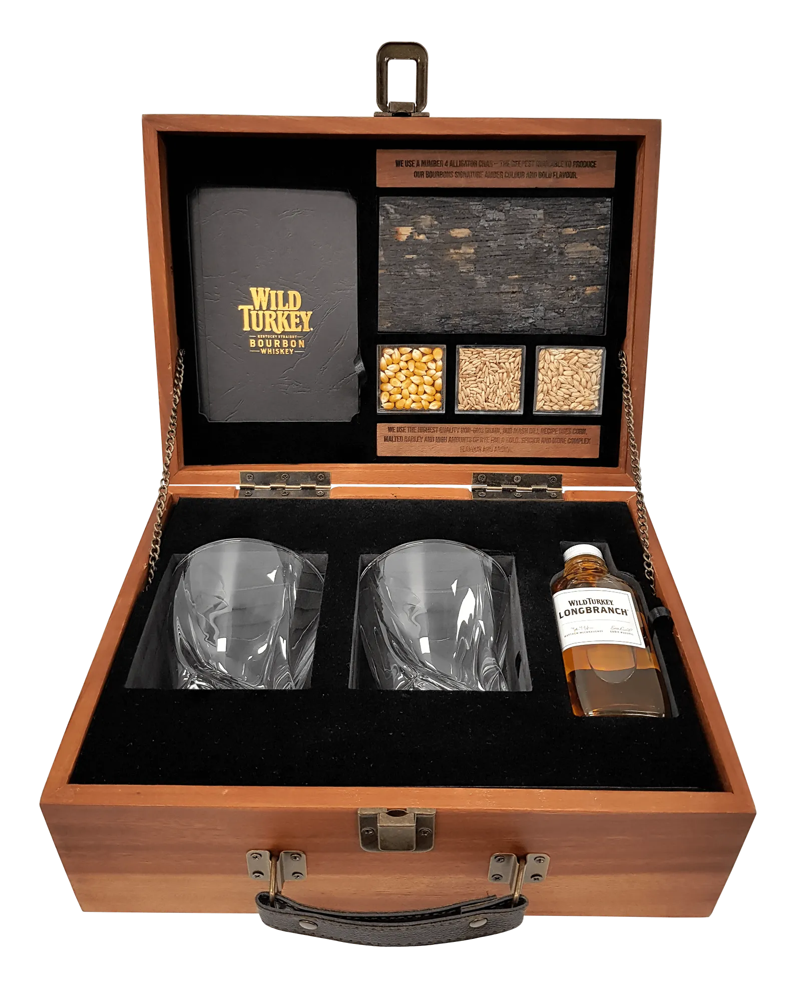 Wild Turkey longbranch box - inside - all